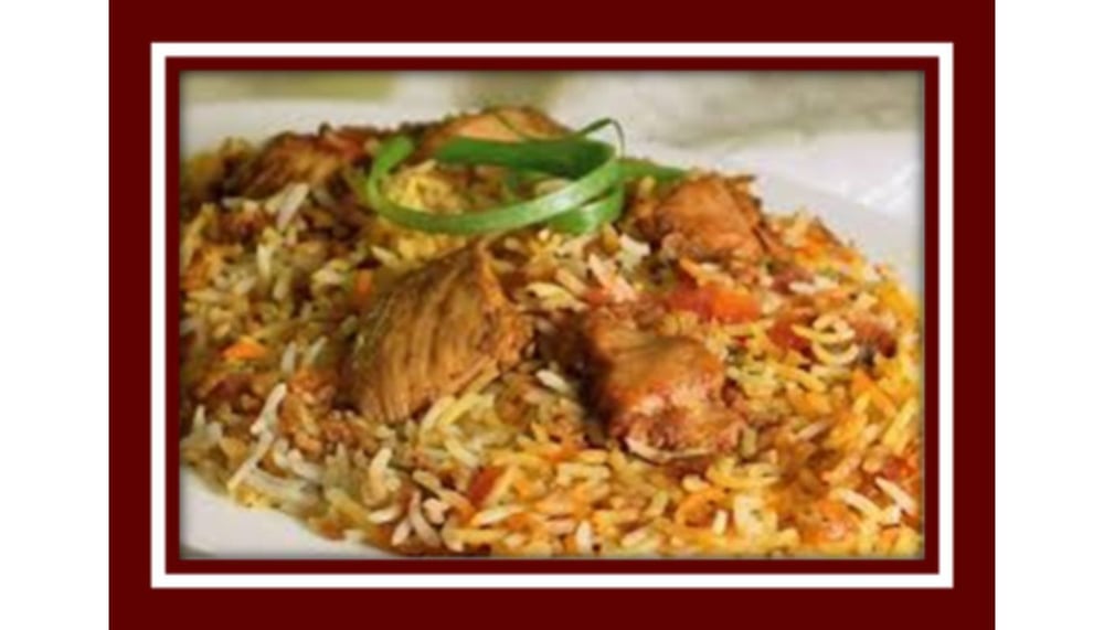 Chicken Biryani (Halal) - Non Vegan