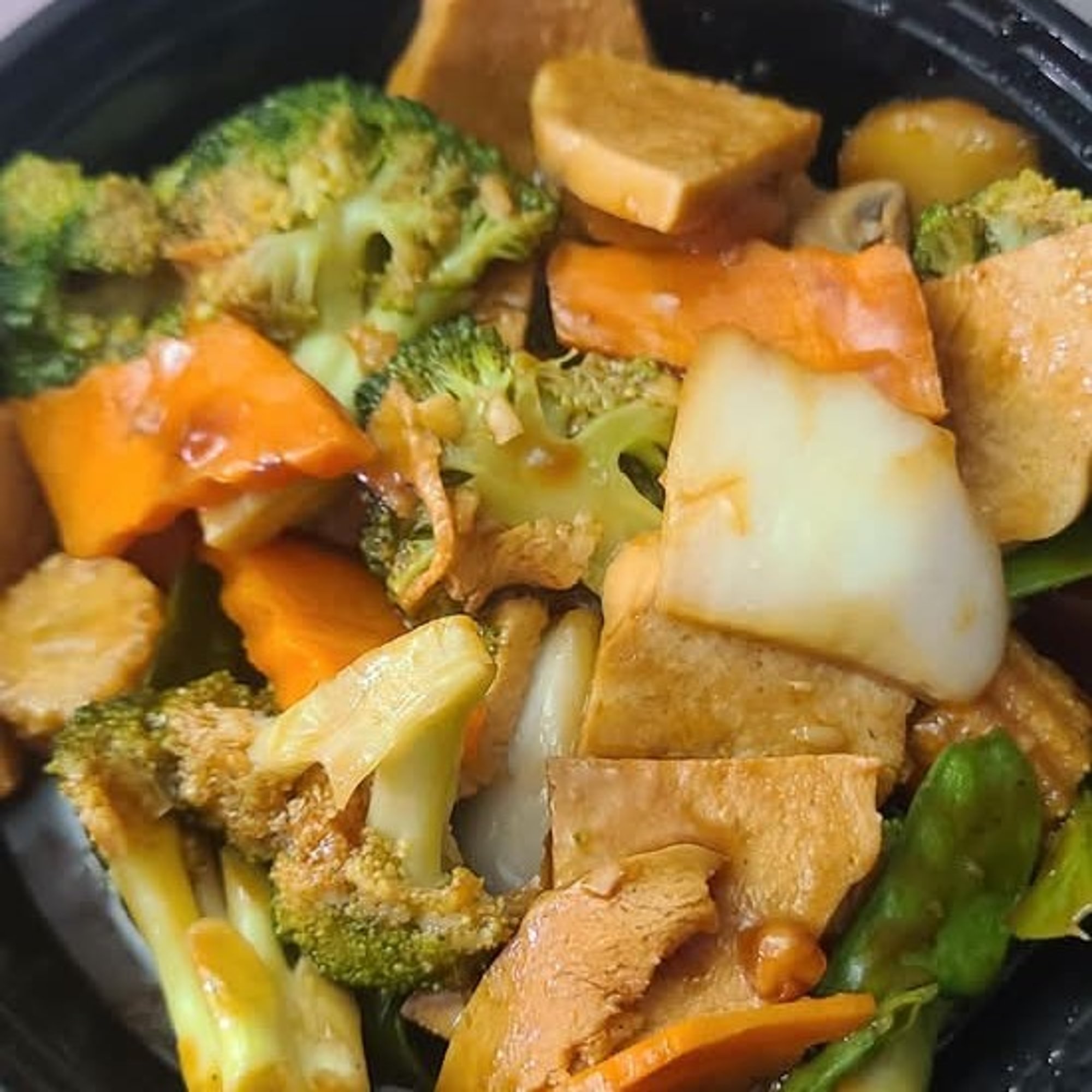 Veggie Chicken with Mixed Vegetables