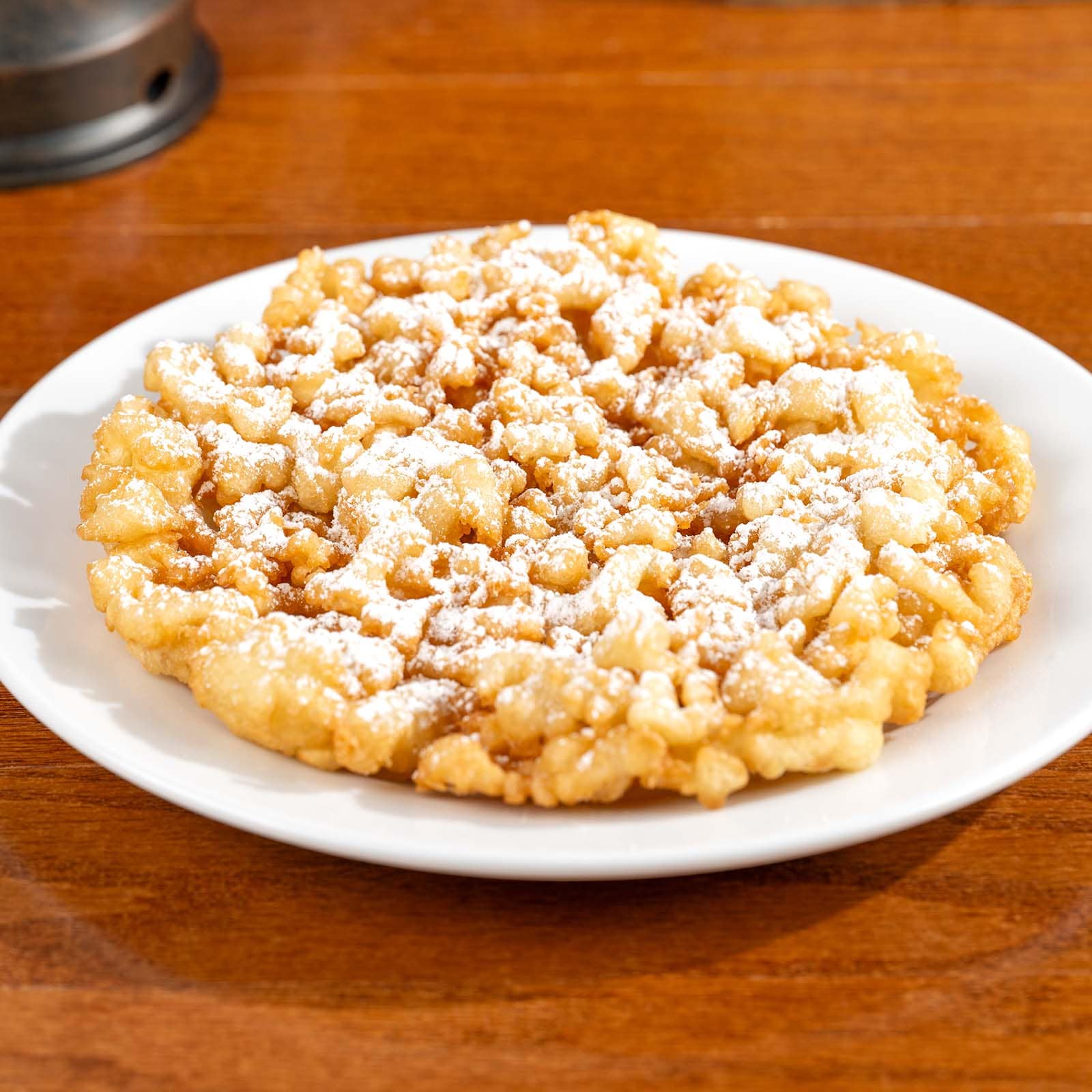 Funnel Cake with Powdered Sugar