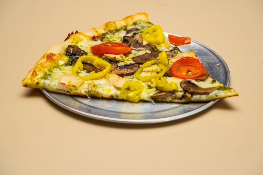 Thin Chicken Pie Slice