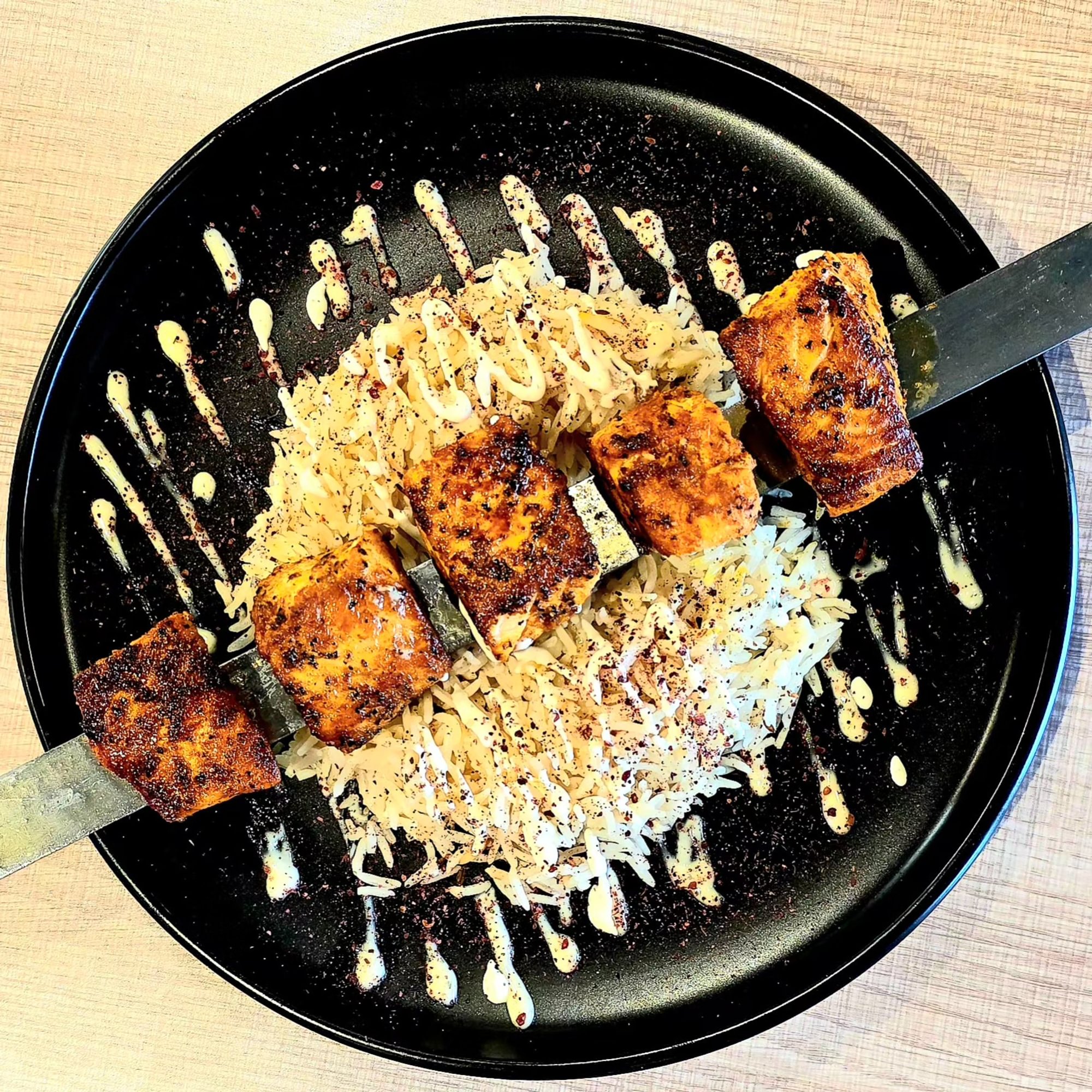 Salmon Kabab