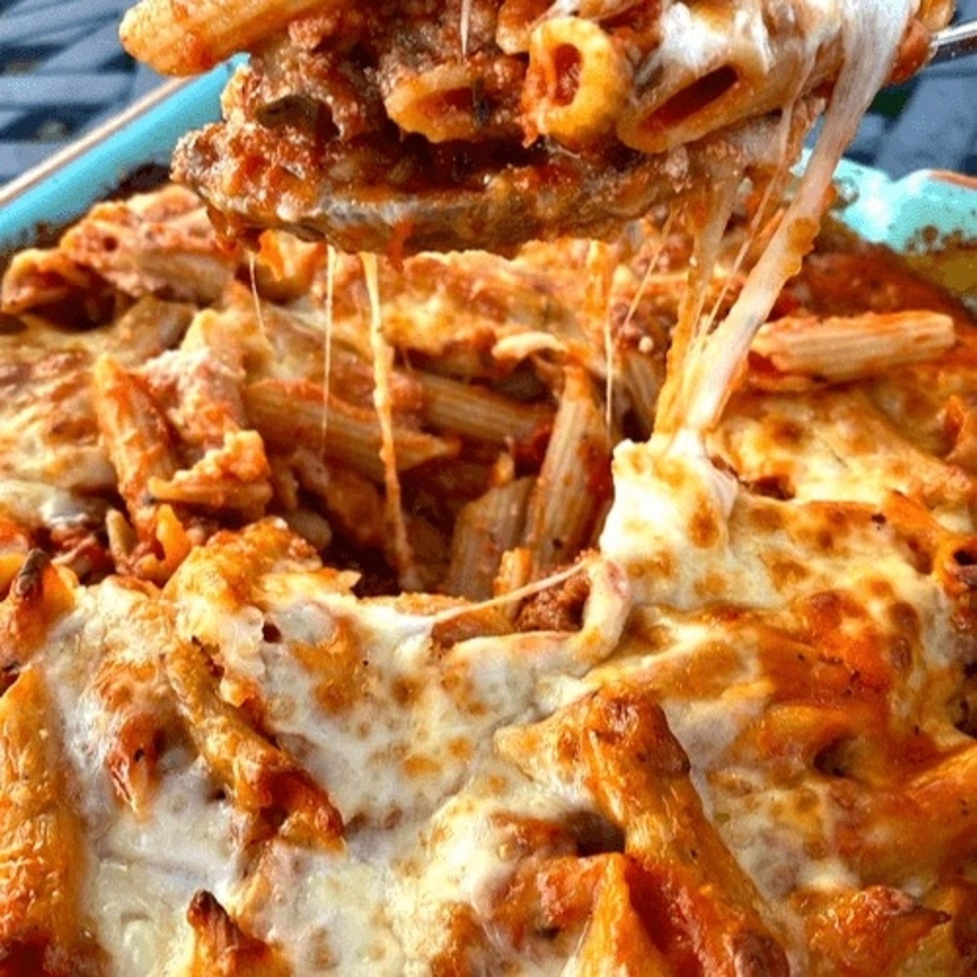 Baked Penne Parmigiana