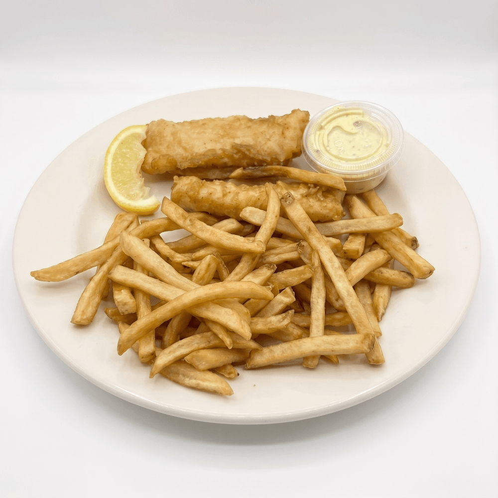 Fish & Chips (2 Pieces)