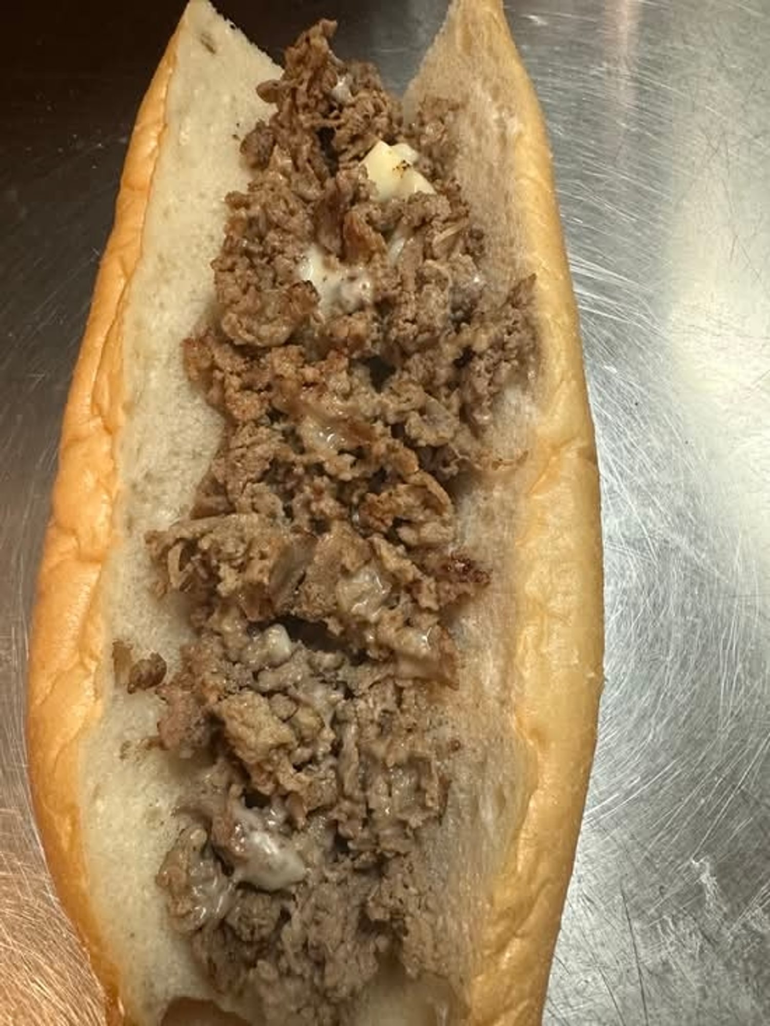 Portobello Cheesesteak Sandwich