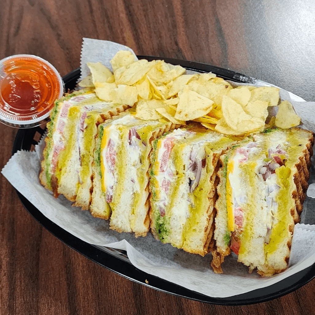 Veg Cheese Grill Sandwich