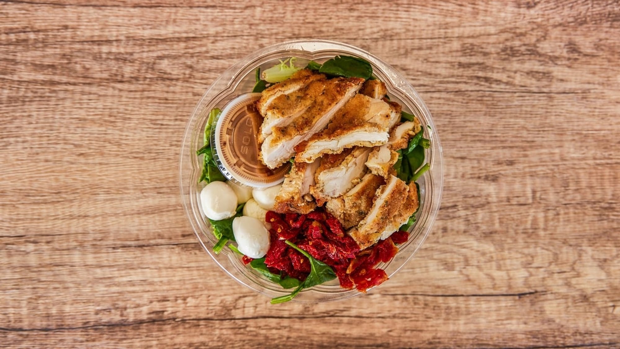 Breaded Chicken Salad