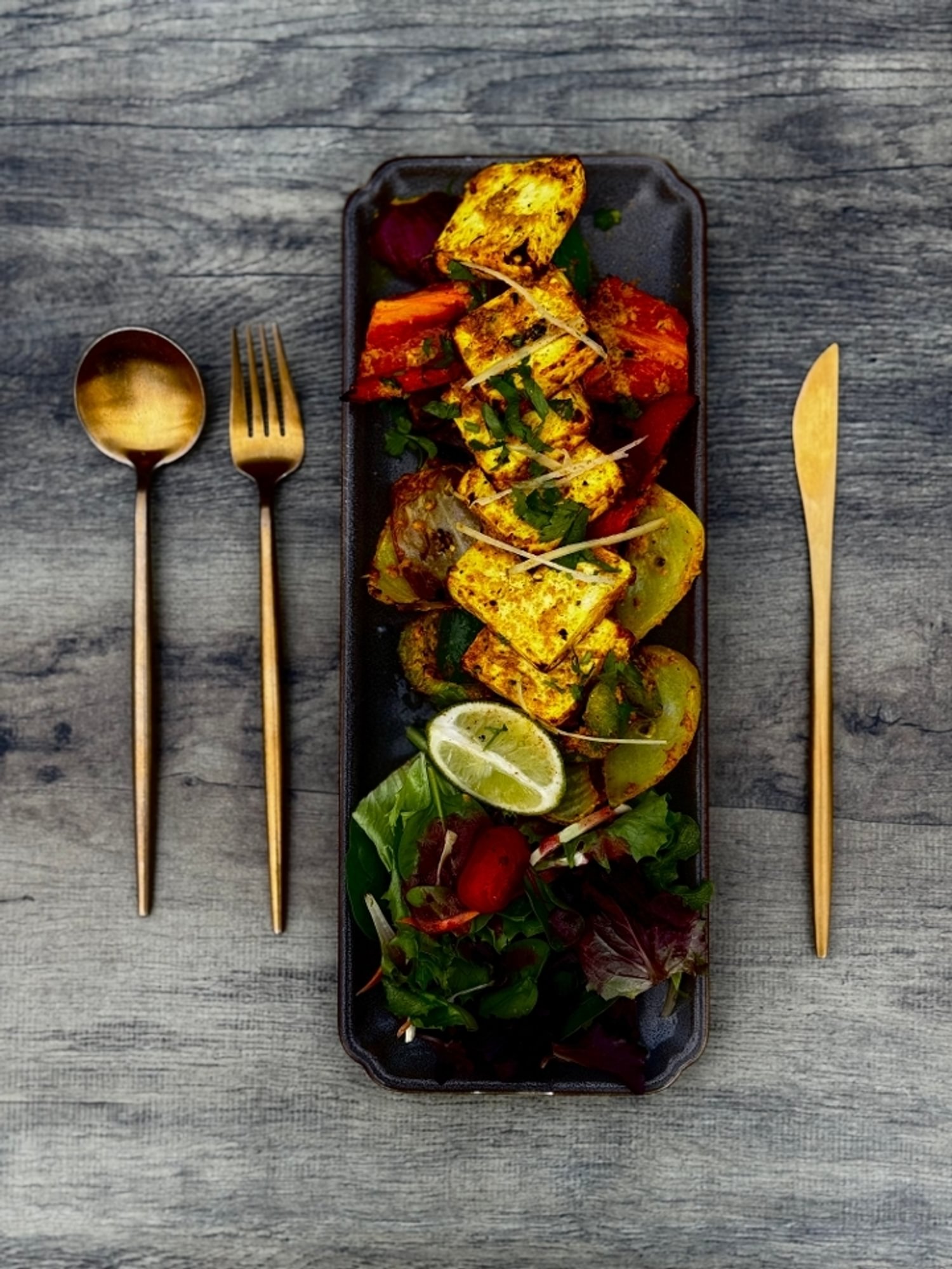 Paneer Shashlik