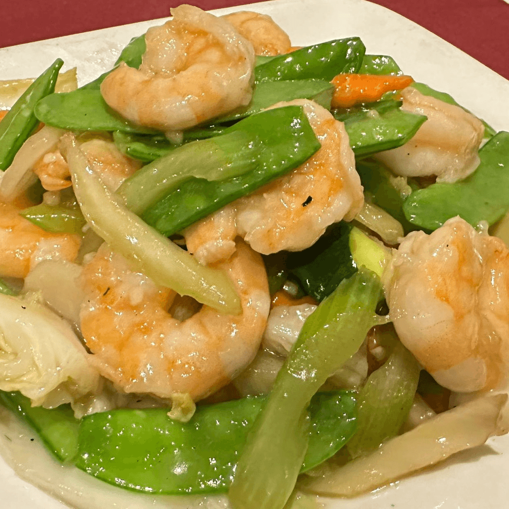 Shrimp with Snow Peas 雪豆虾