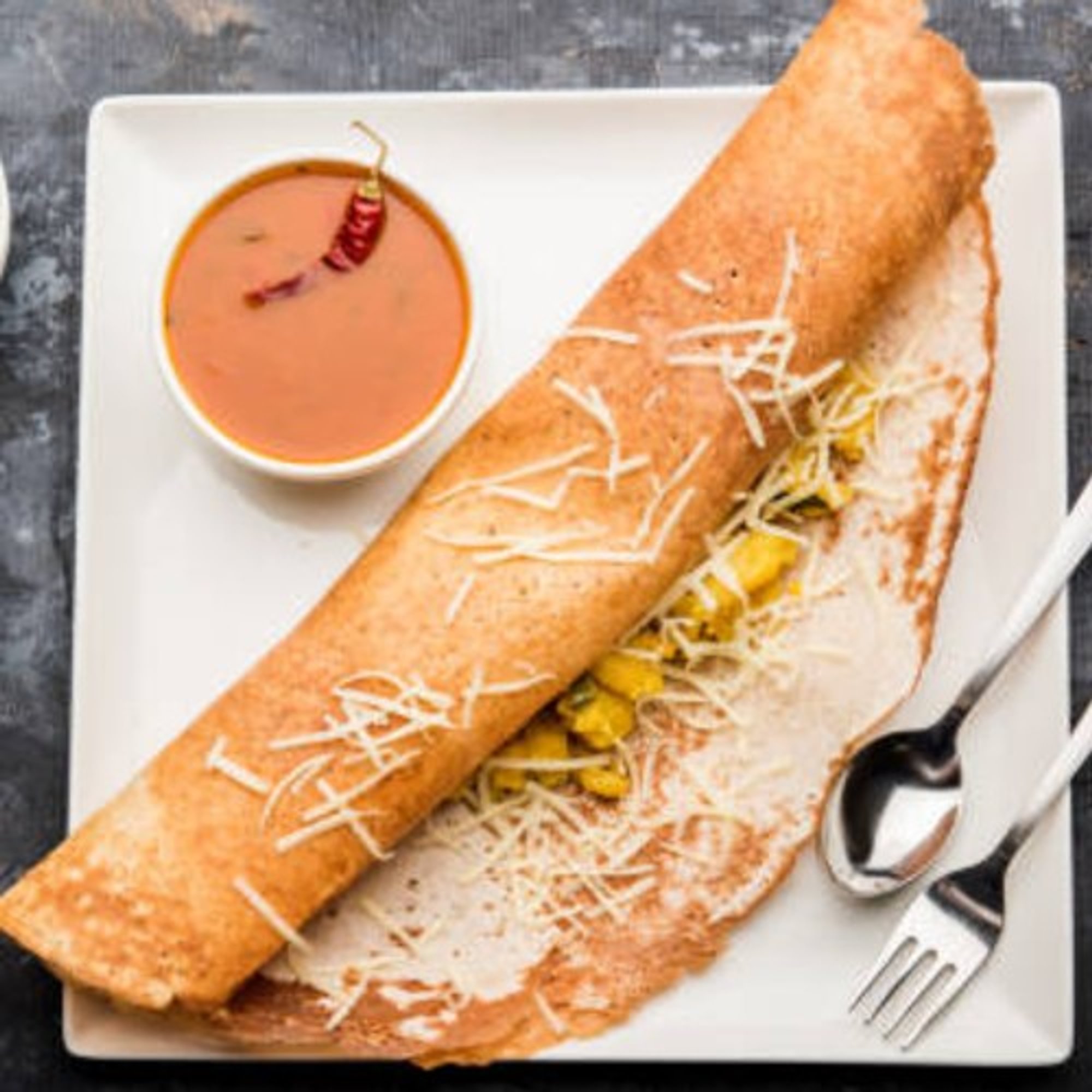 Cheese Masala Dosa