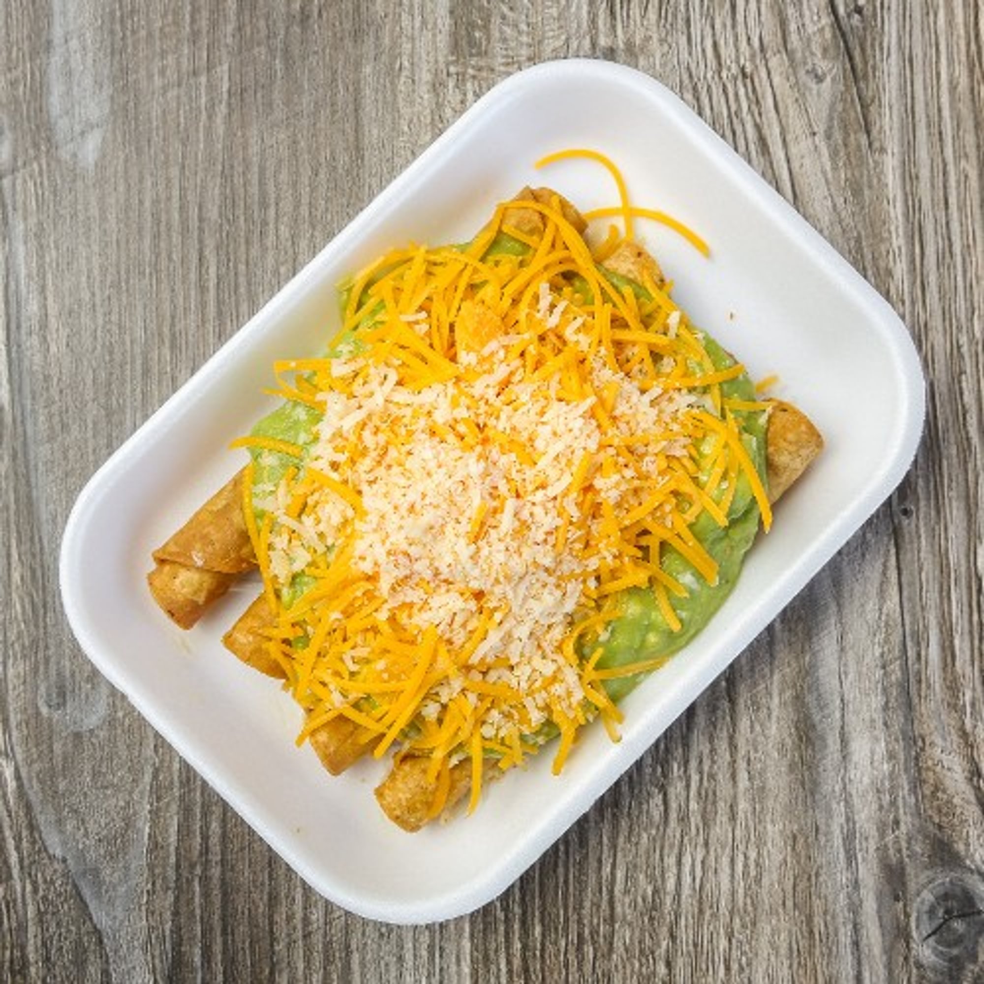 5 CHKN ROLLED TACOS GUACAMOLE