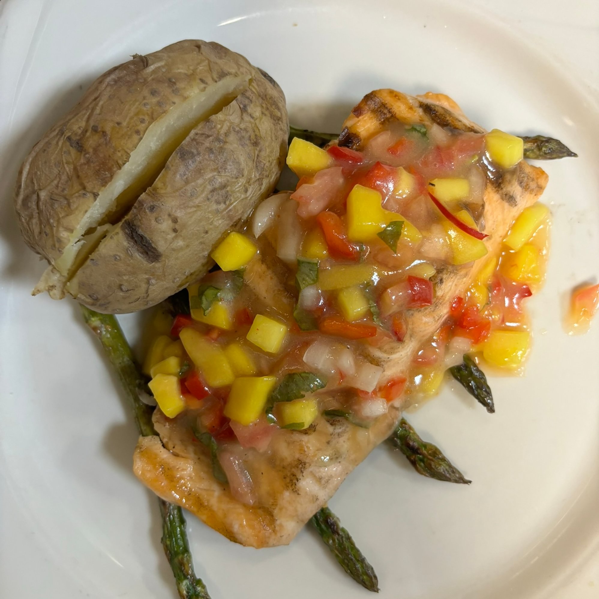 Salmon Bruschetta