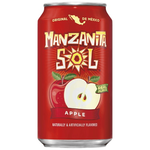 Manzanita Apple Soda Can