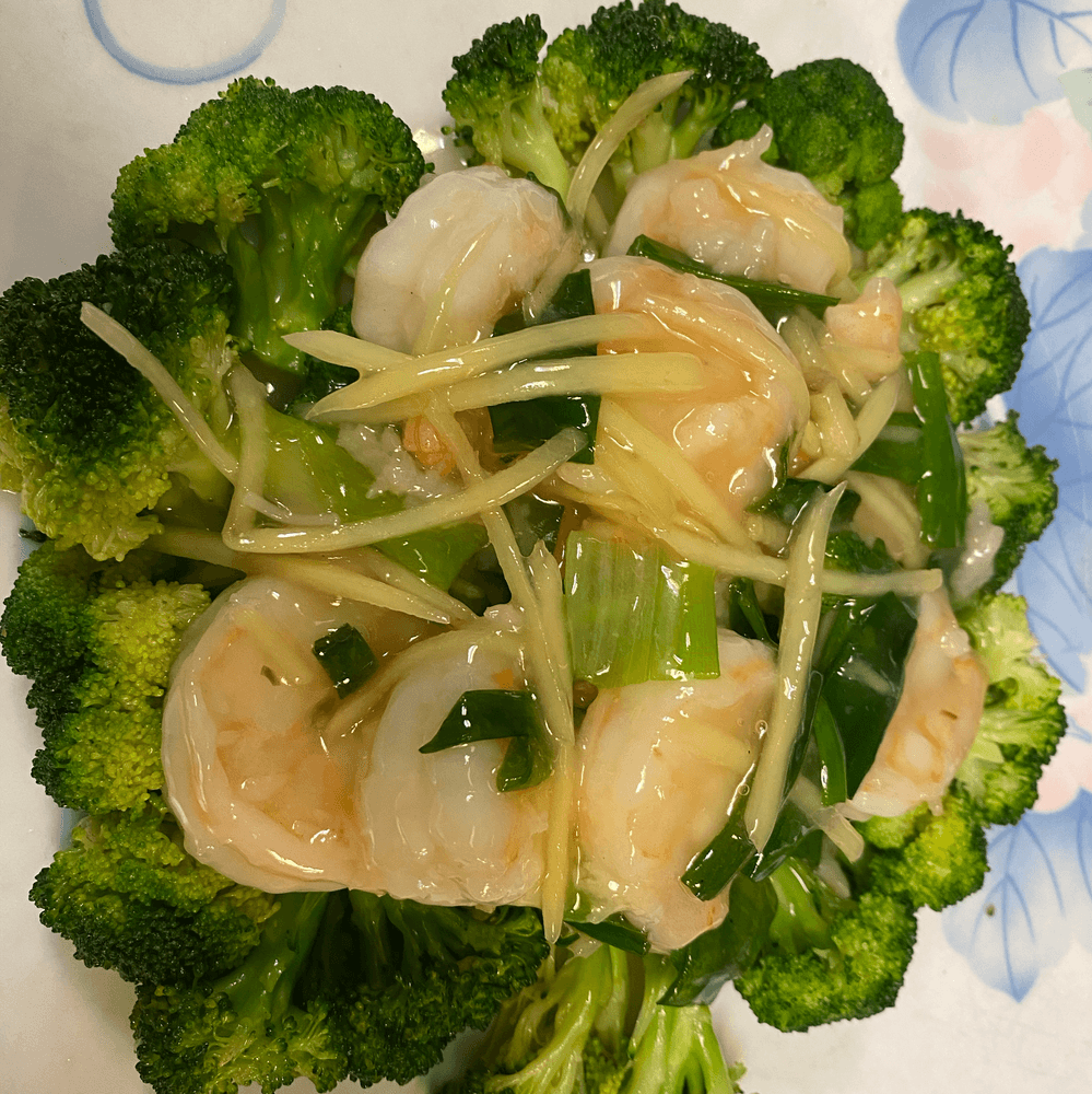 Shrimp with Ginger Scallion