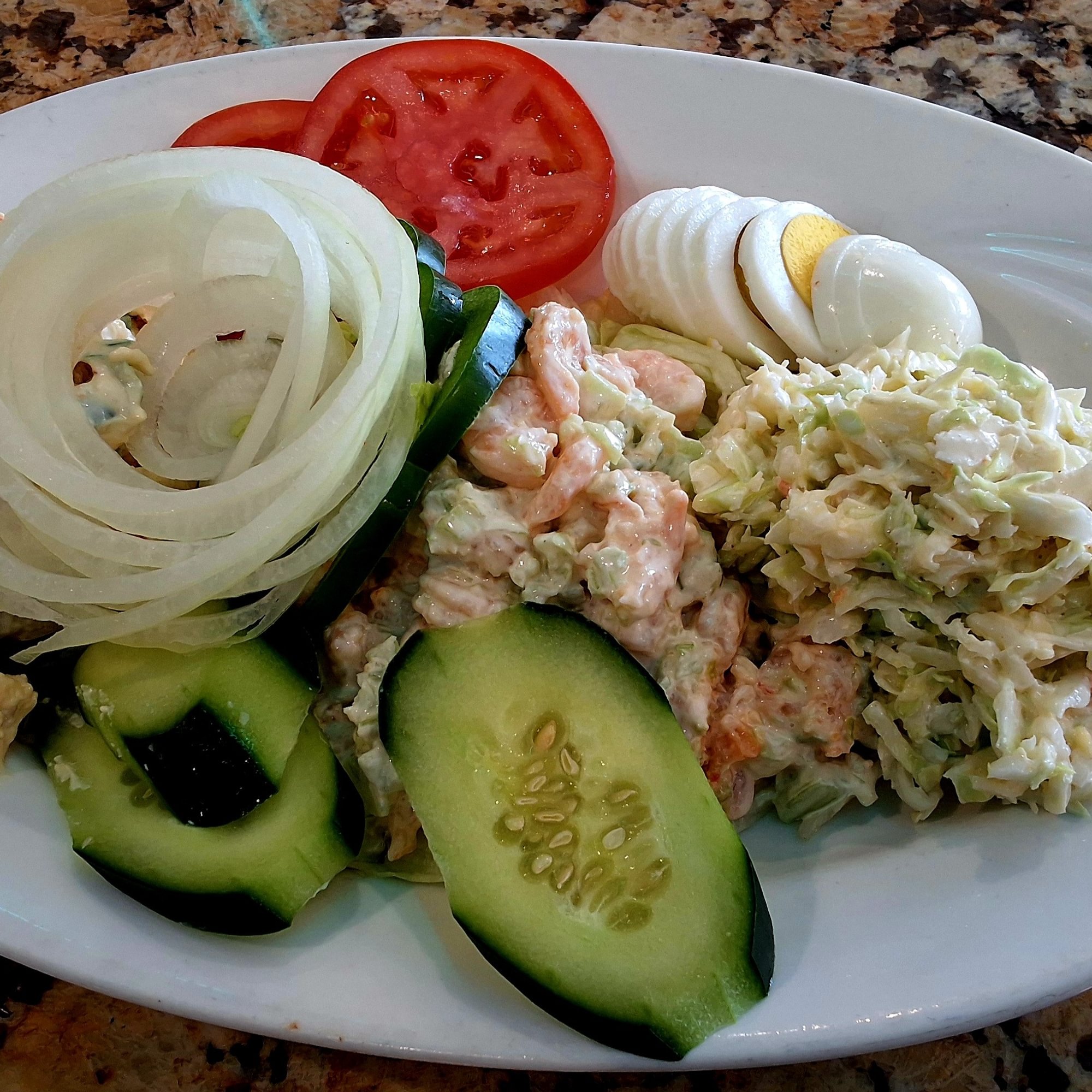 Shrimp Salad Platter
