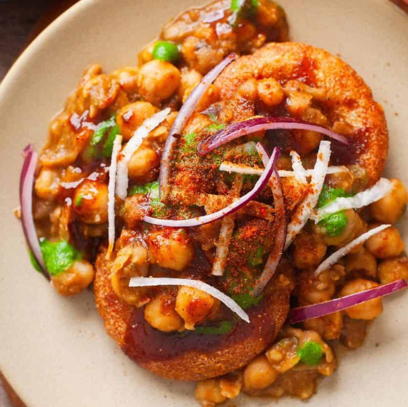 Aloo Tikki Chaat