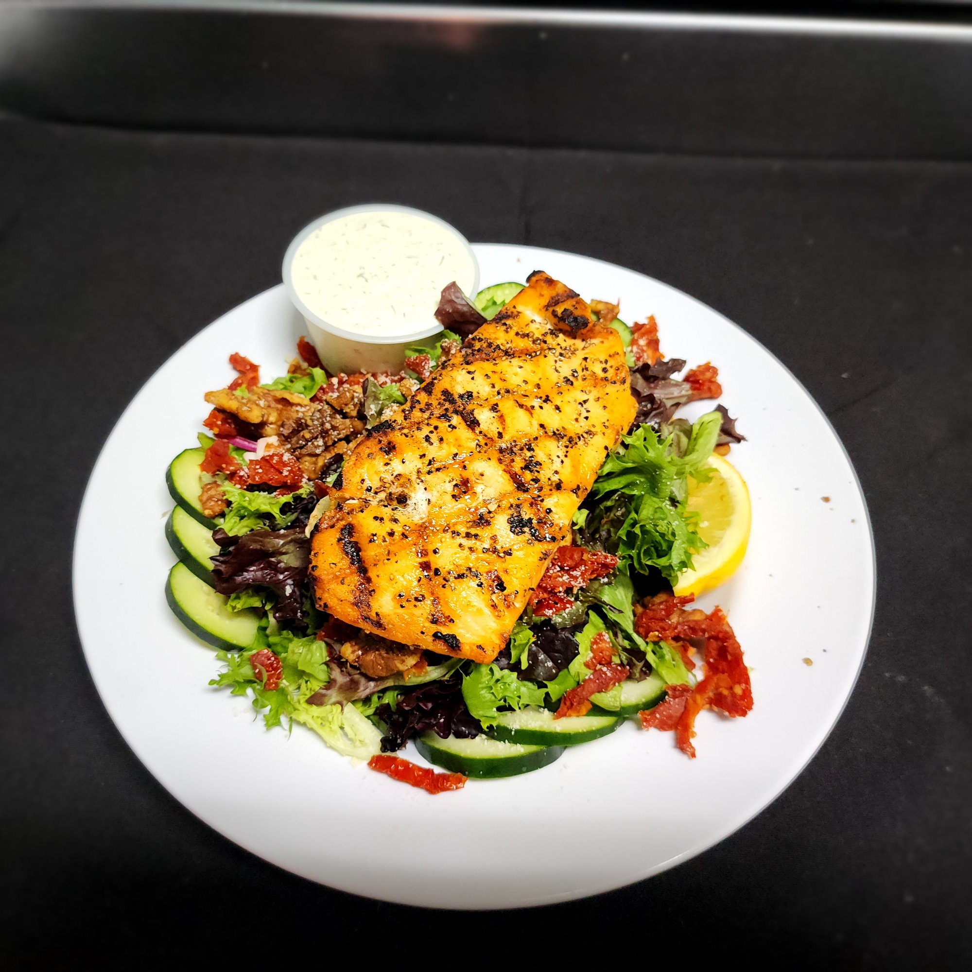 Seared Salmon Salad