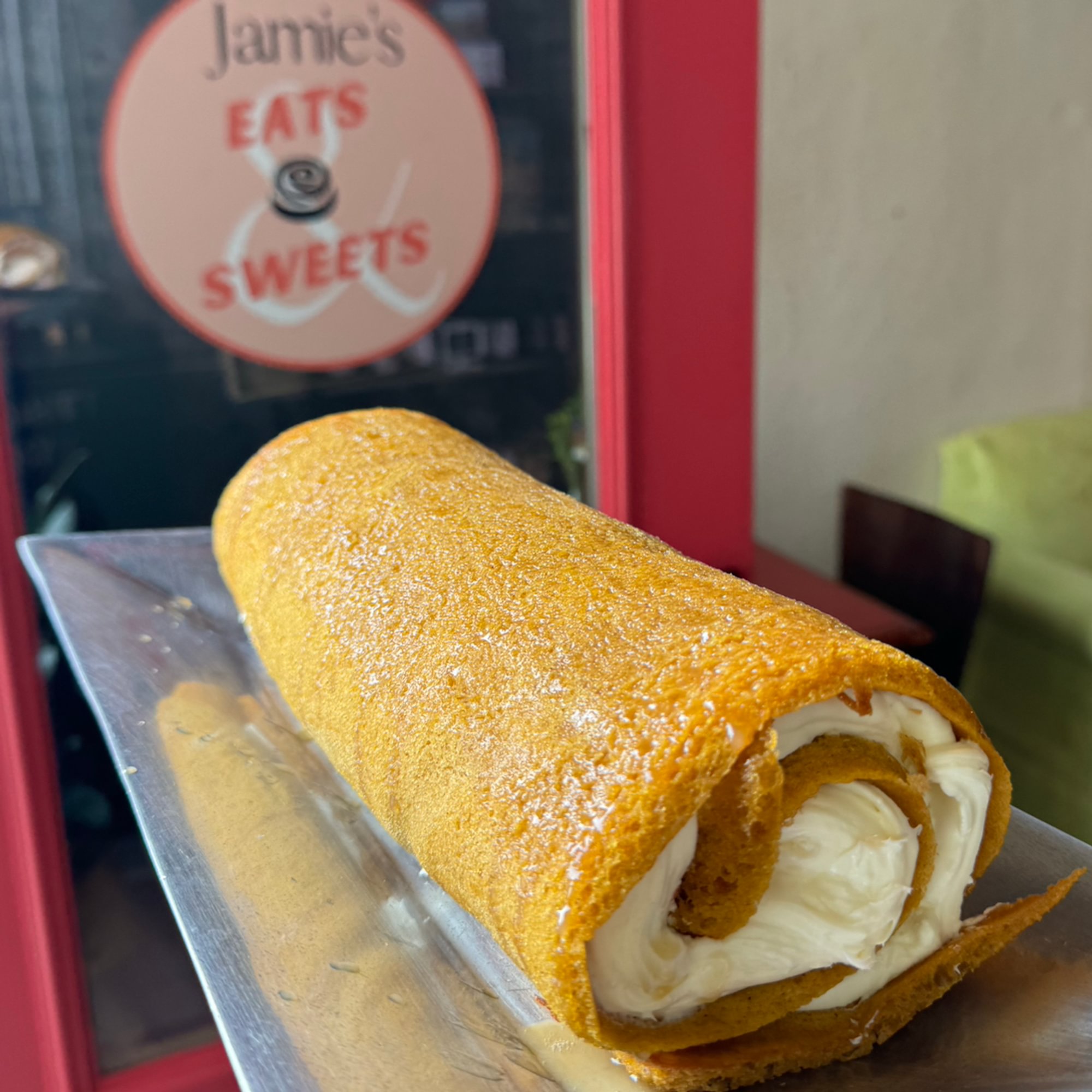 Pumpkin Roll Slice