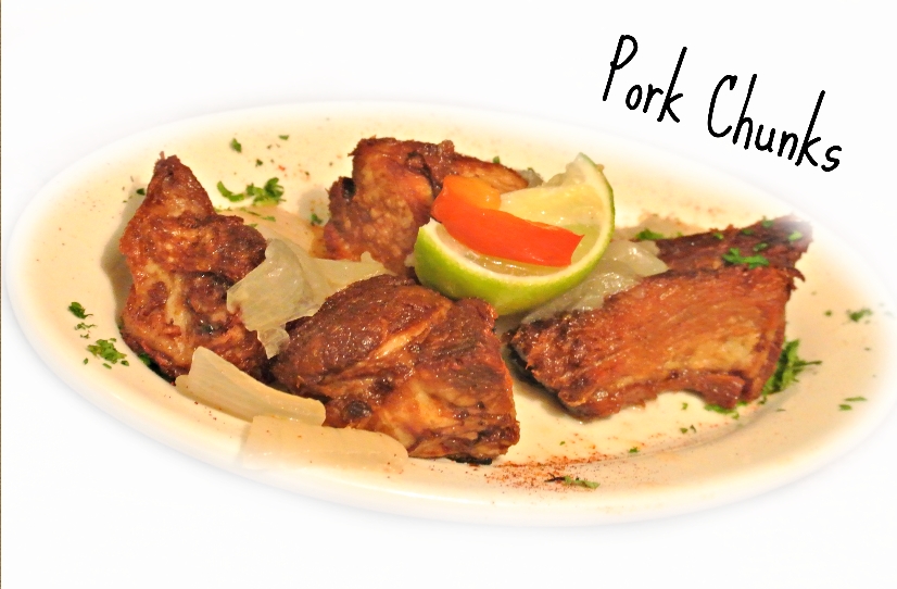 Pork Chunks Lunch