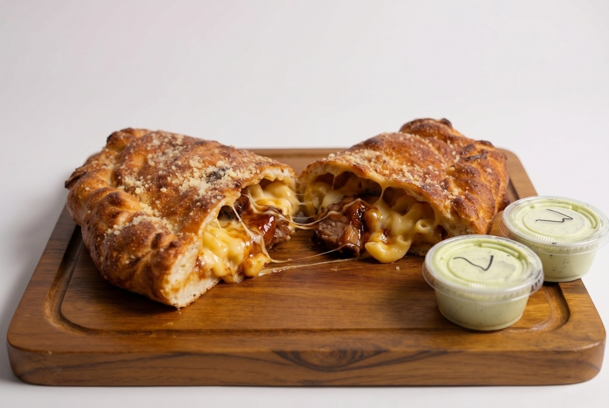 🥩 Brisket Mac Calzone