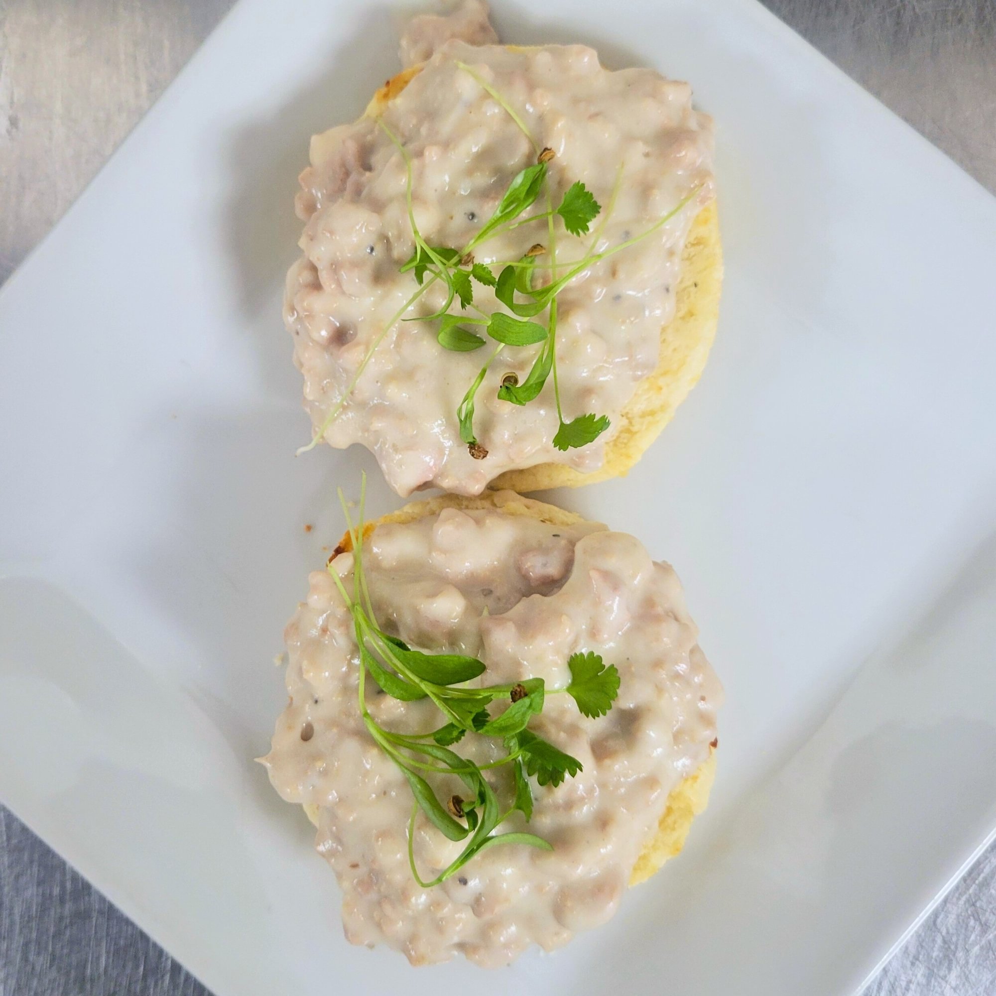 Side Biscuit And Gravy