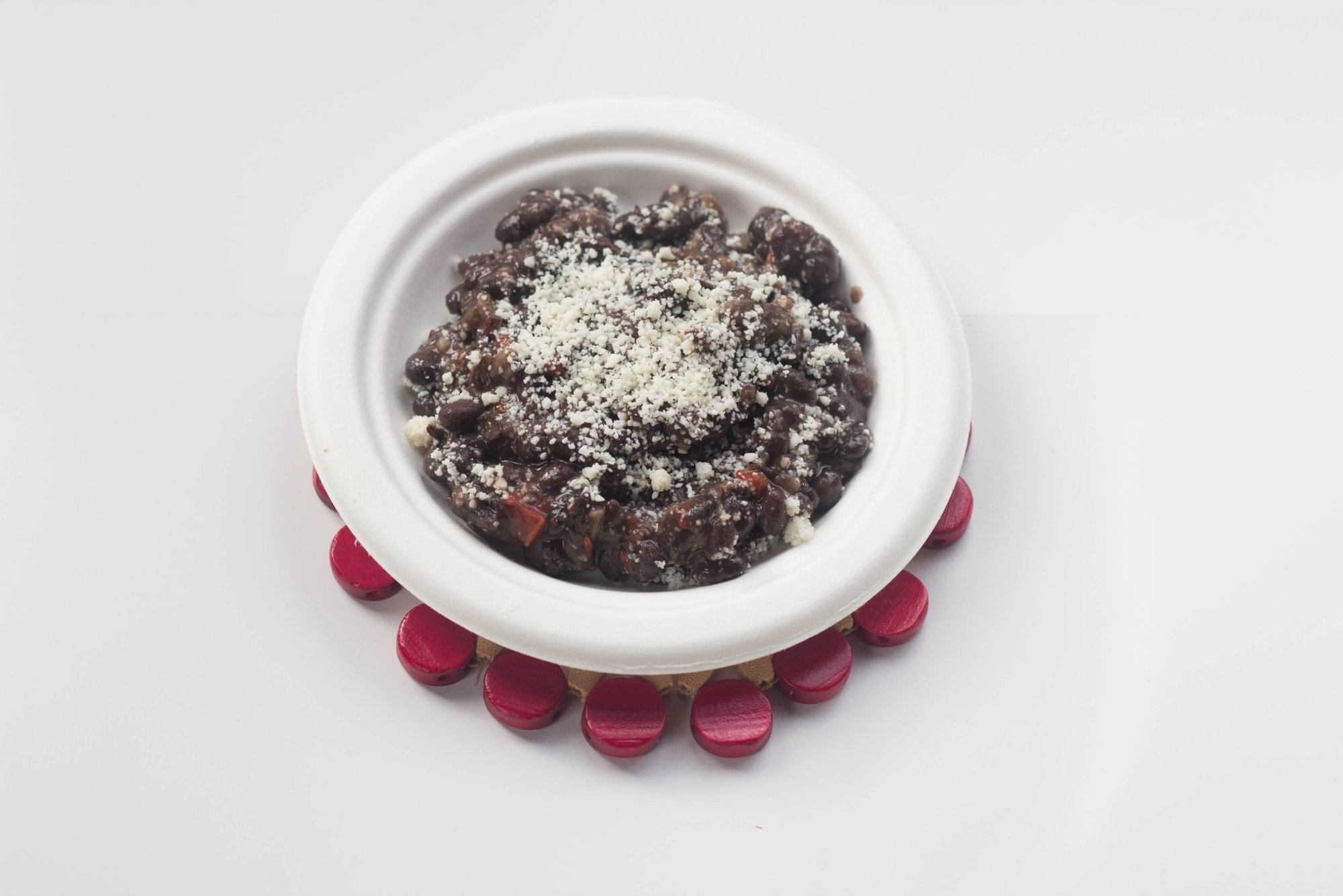 Black Beans and Cotija Cheese
