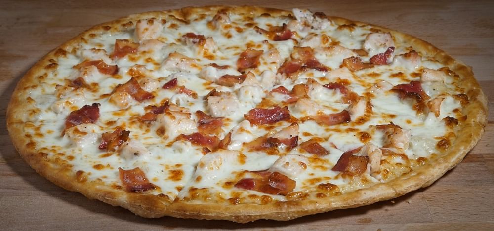 Chicken Bacon Ranch Pizza