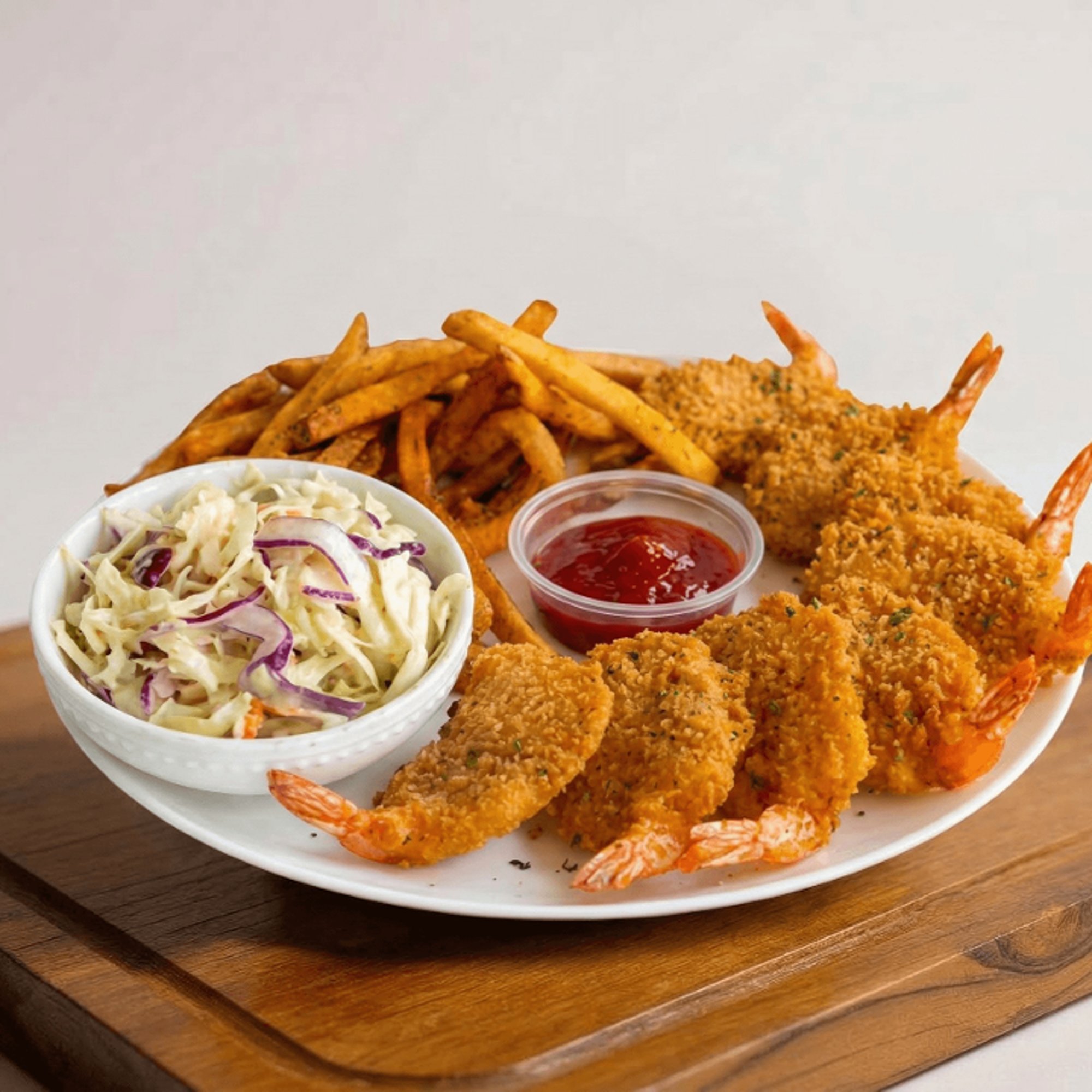 Butterflied Shrimp Dinner