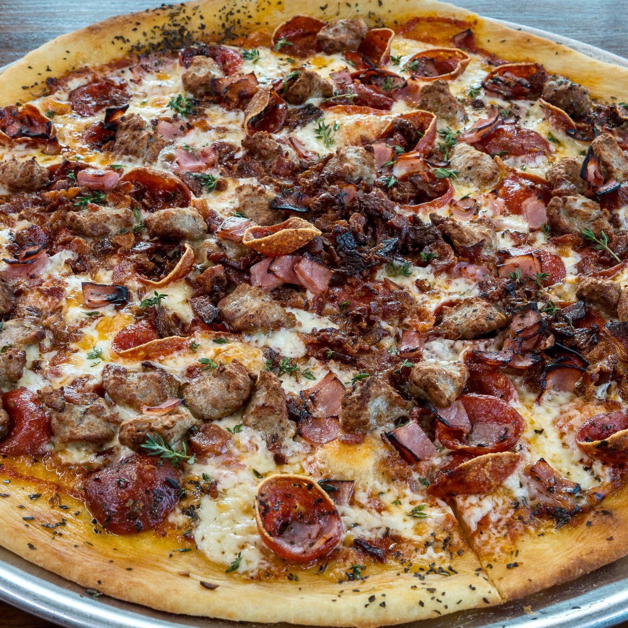 Meatatarian Pizza