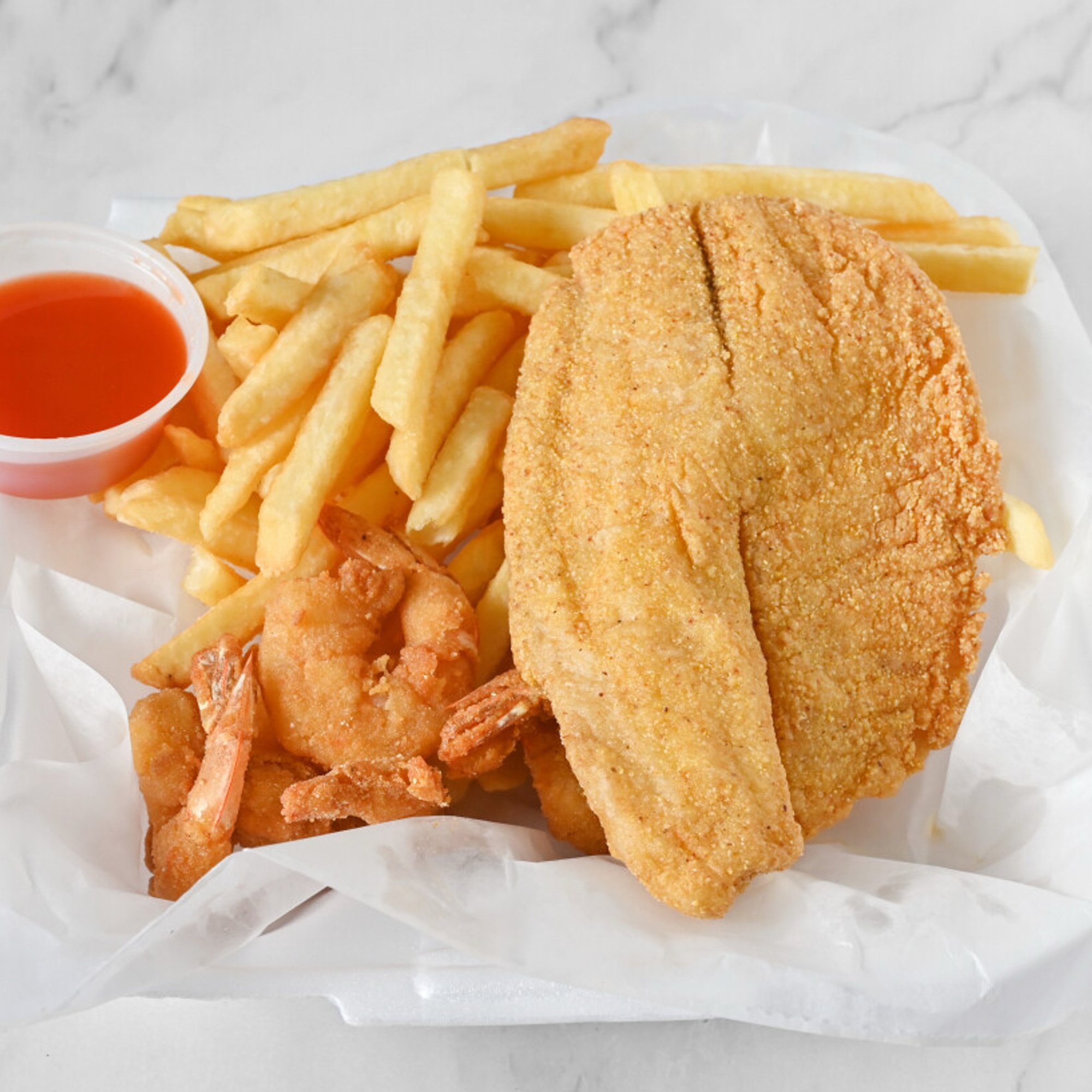 Tilapia (1) & Shrimp (5)