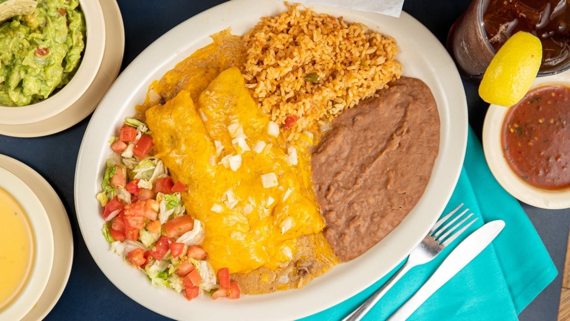 Enchilada Plate