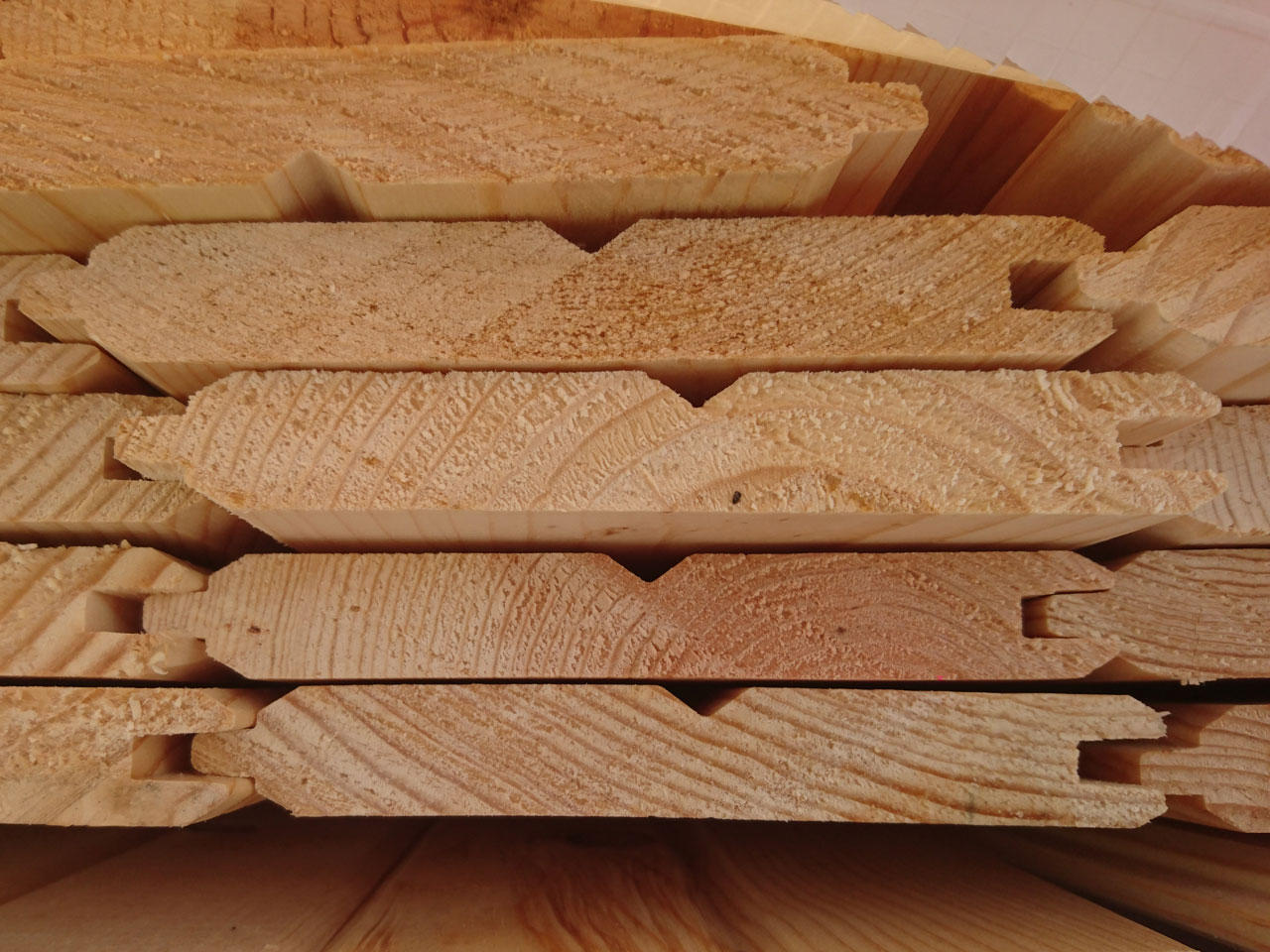 1x6 V-Groove White Pine Pattern 116/122