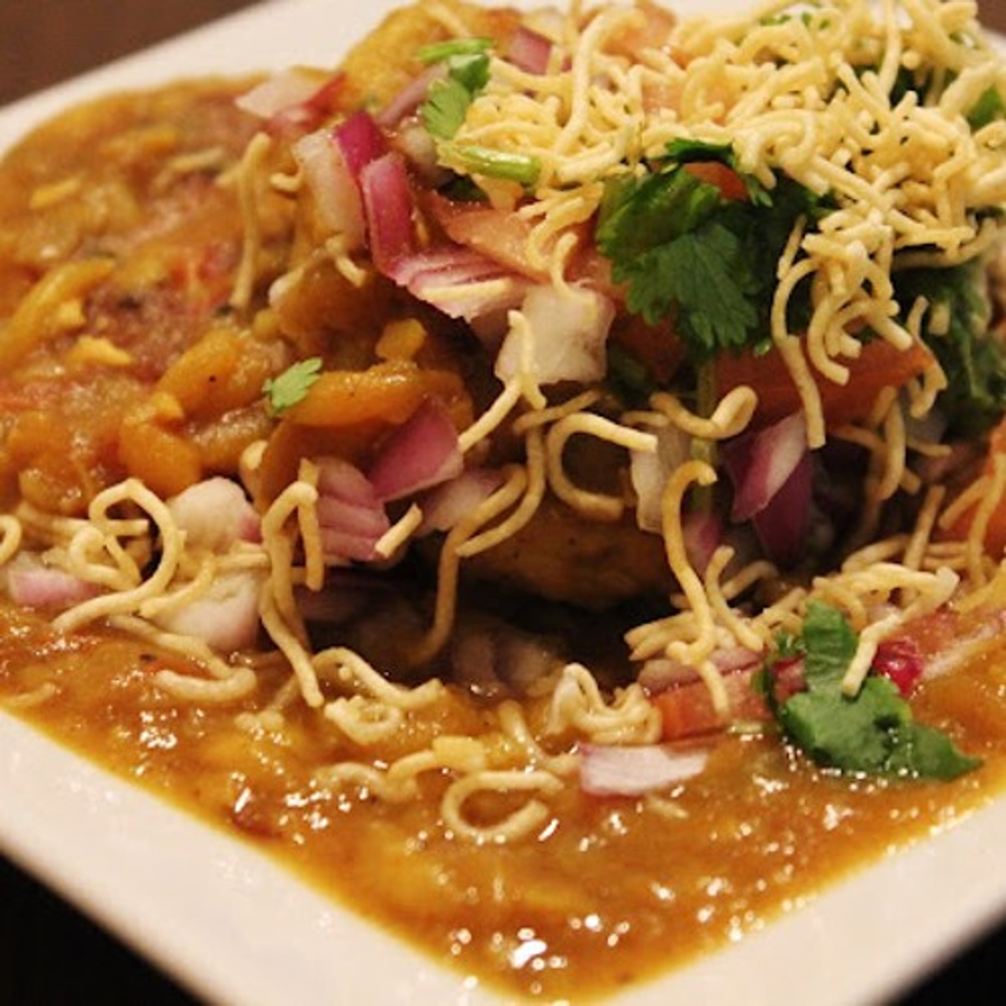 Aloo Tikki Chaat
