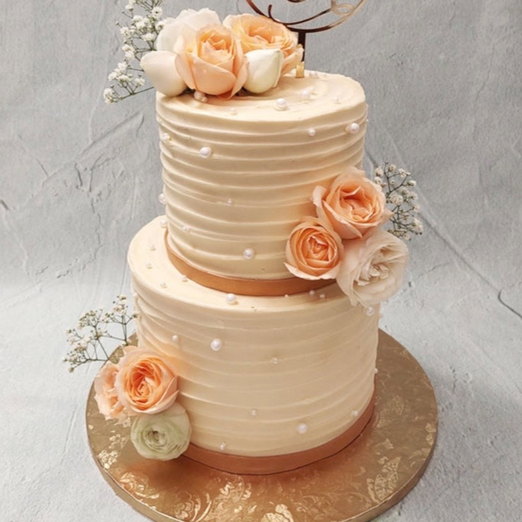 Chocolate Mousse Wedding Cake - $8.99 per person starting 45 people