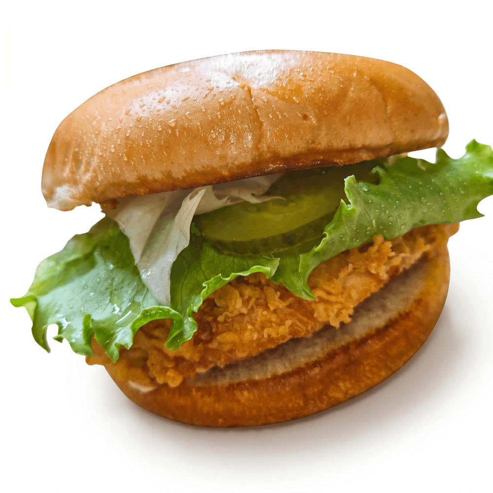 Jr. Fried Chicken Burger