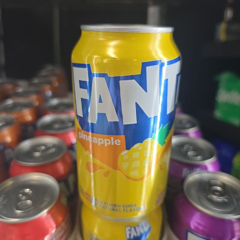 Fanta Pineapple Soda Can