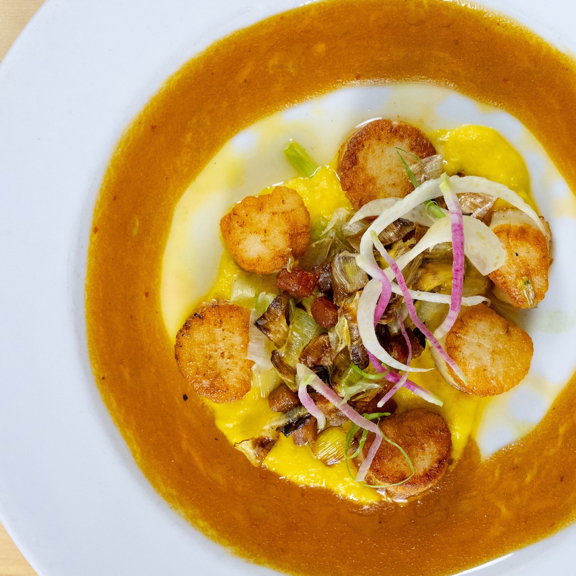 Pan Seared Sea Scallops