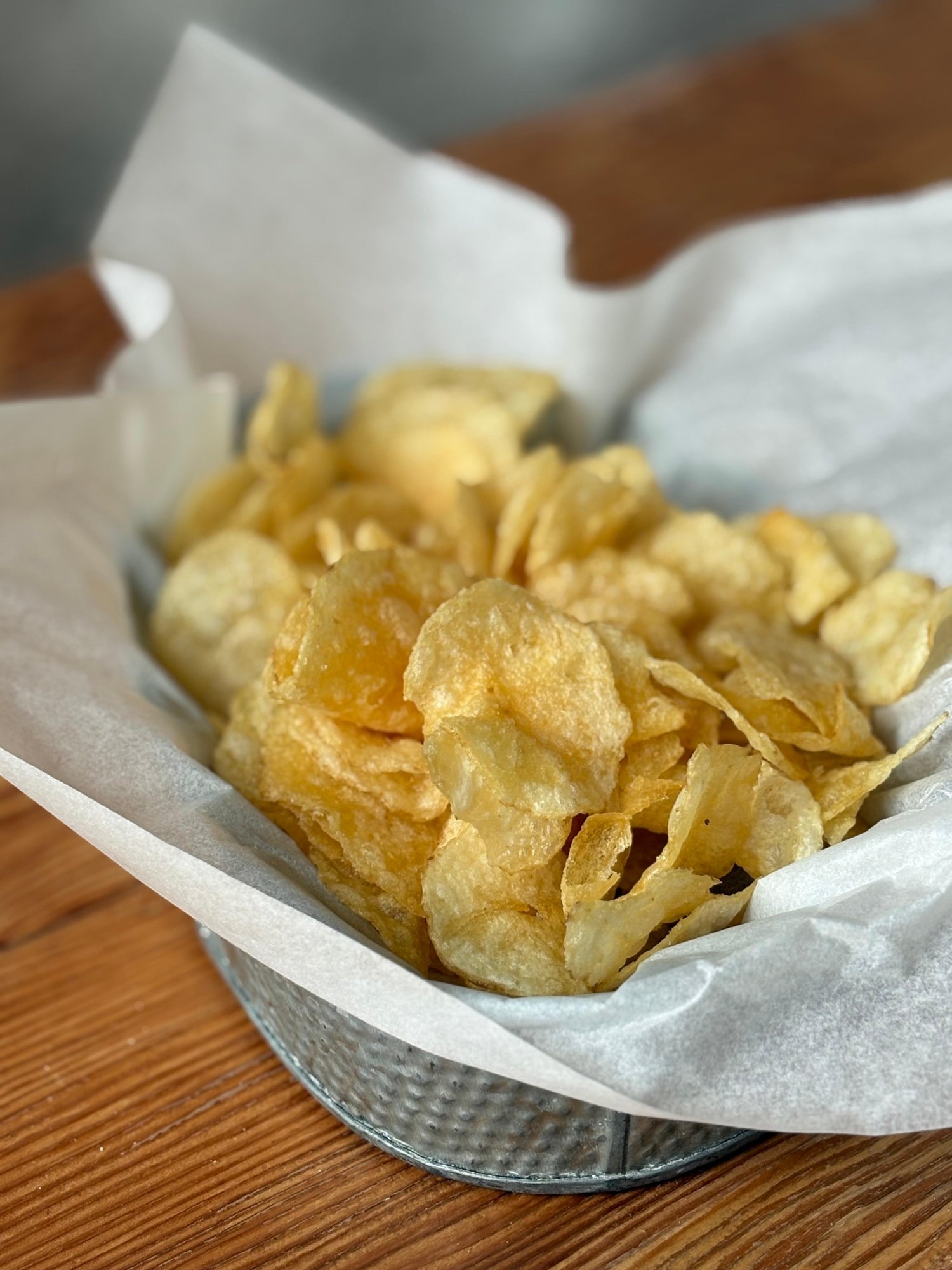 Basket of Kettle Chips