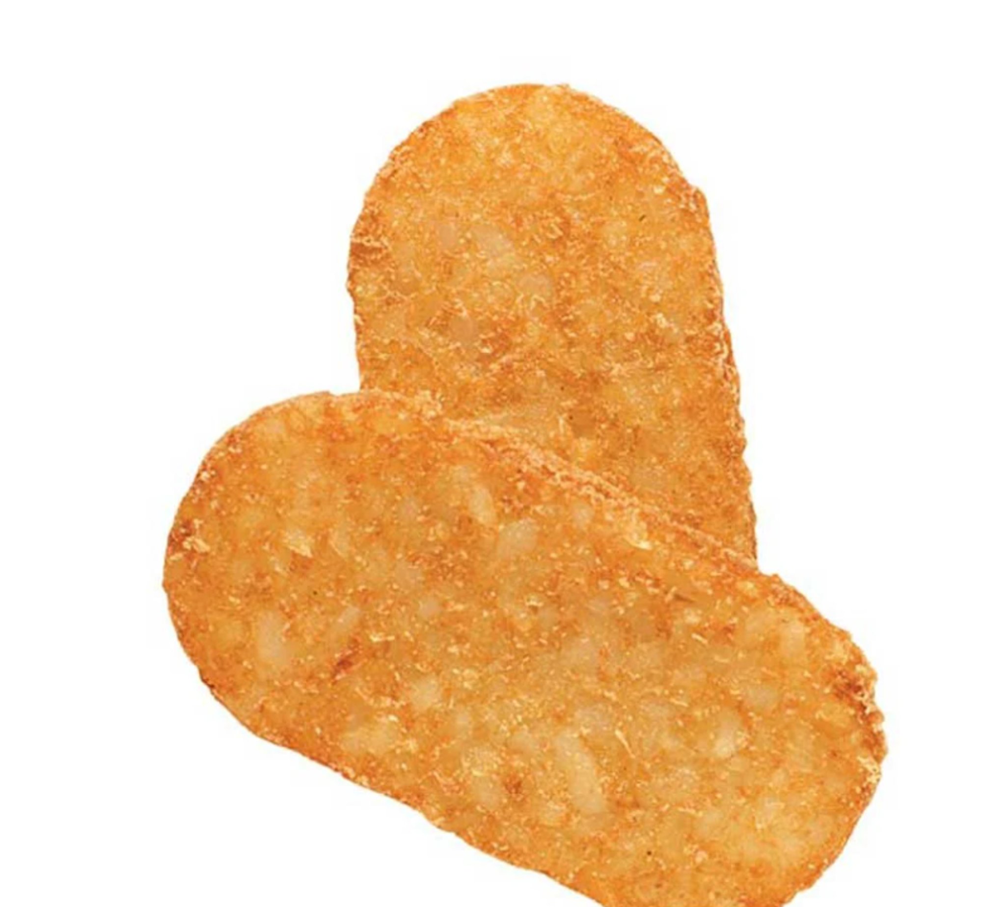 TWO Golden Brown Hash Browns