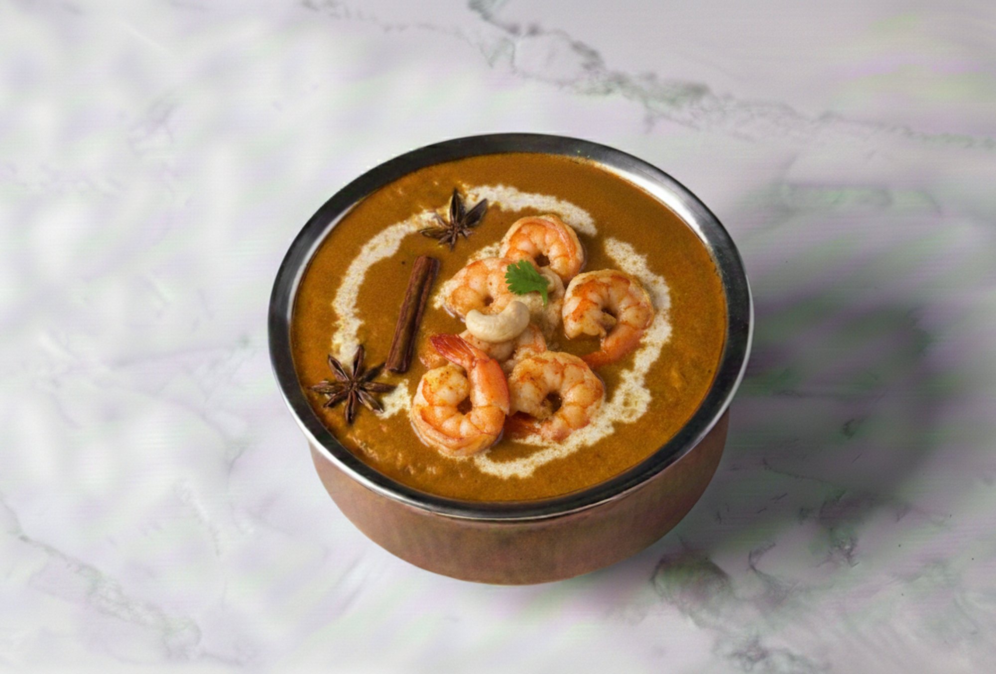 SHRIMP KARAIKUDI CURRY