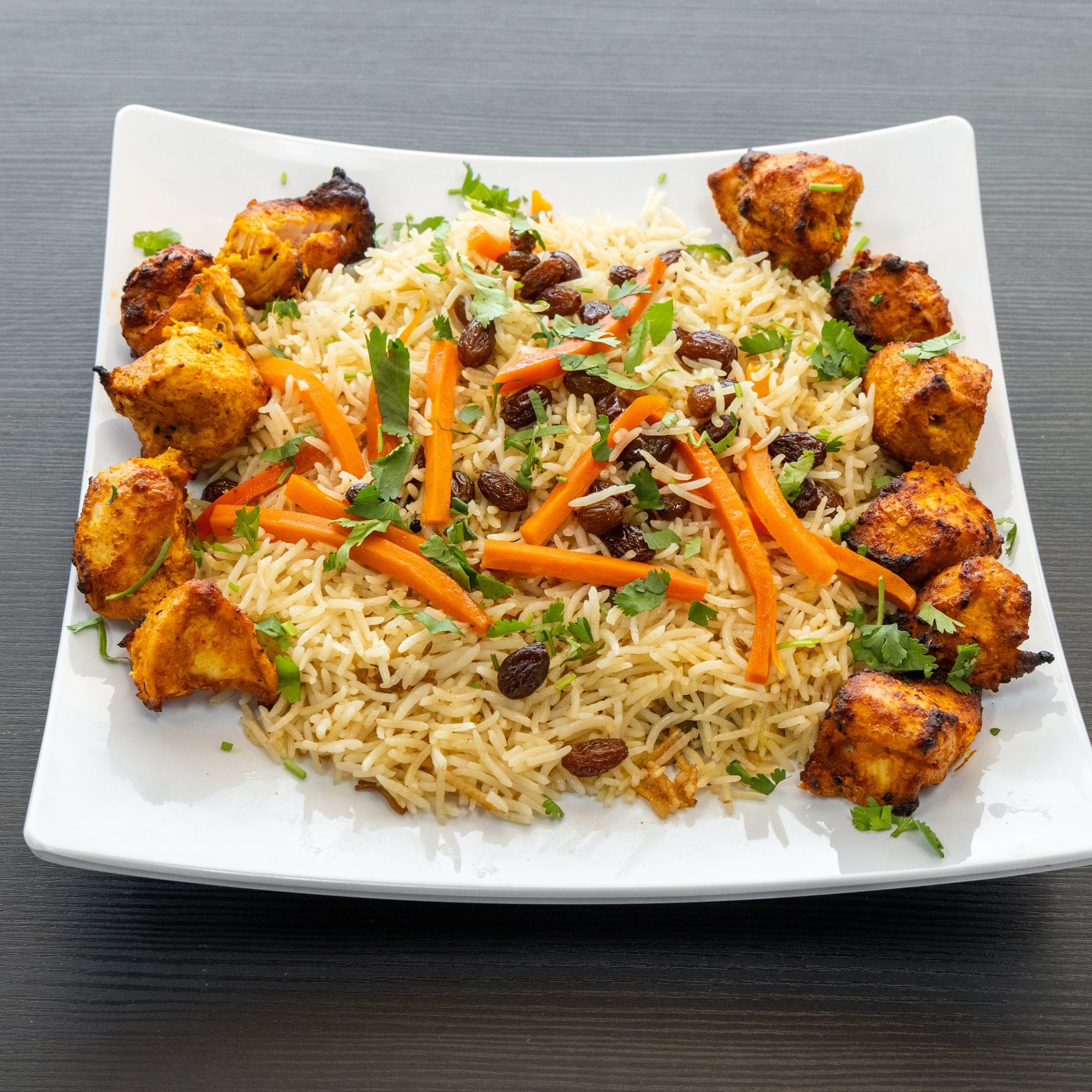 Afghan Pilaf with Chicken