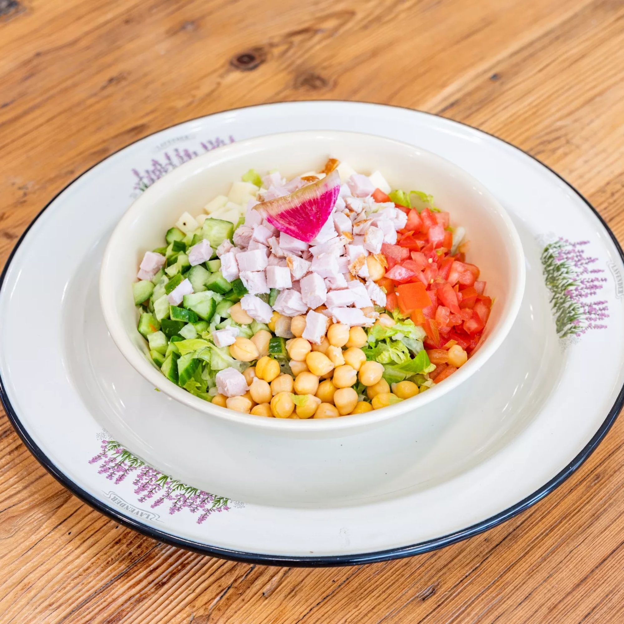 Green Salad With Two Scoops
