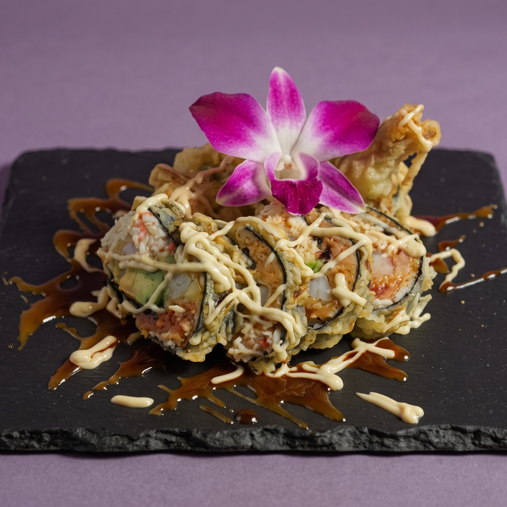 Eel Asparagus Tempura Roll