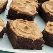 Peanut Butter Frosted Brownie