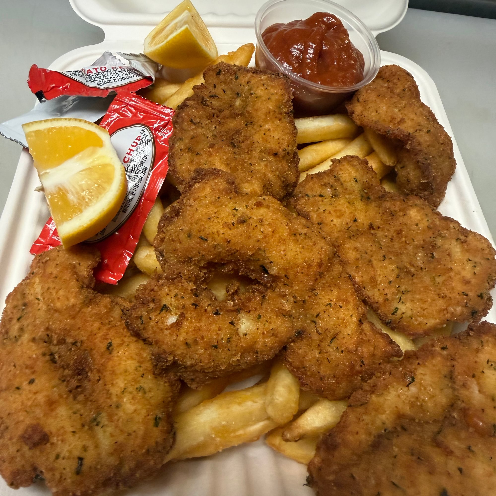 Fried Golden Shrimp