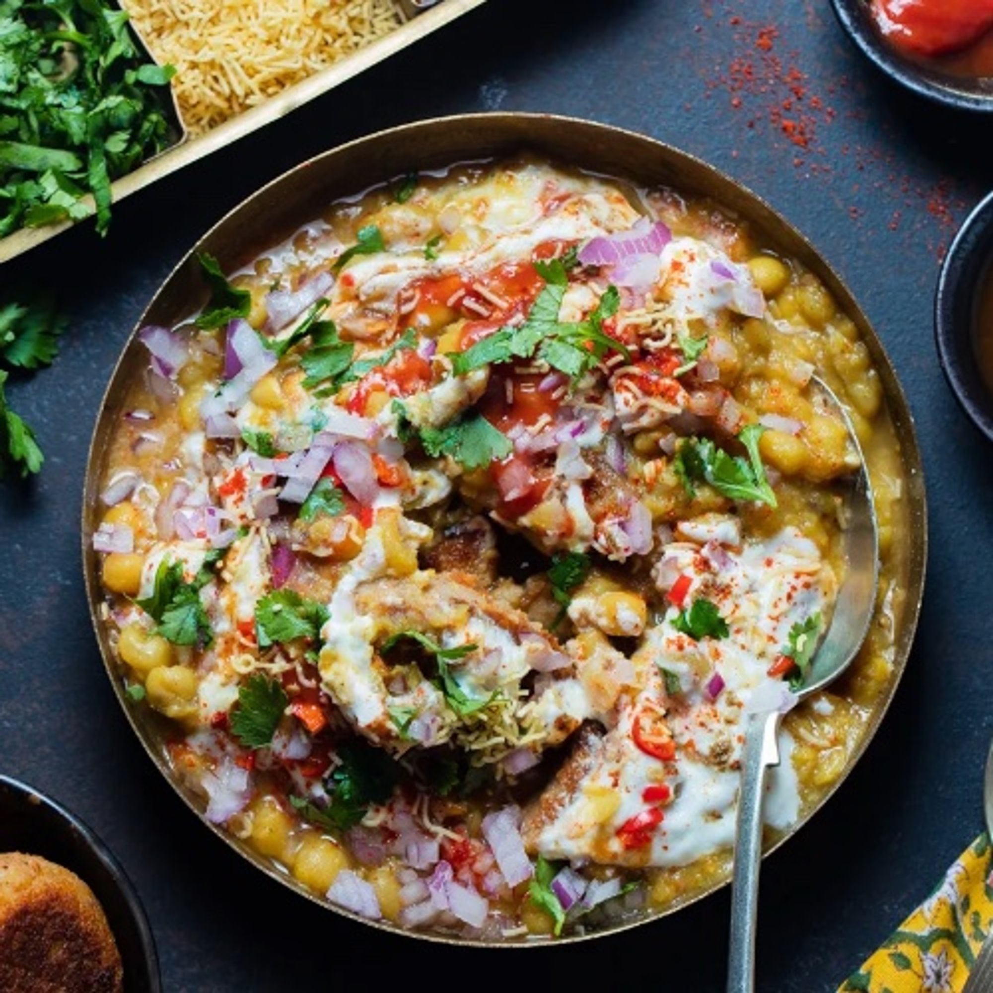 Tikki Chaat Set