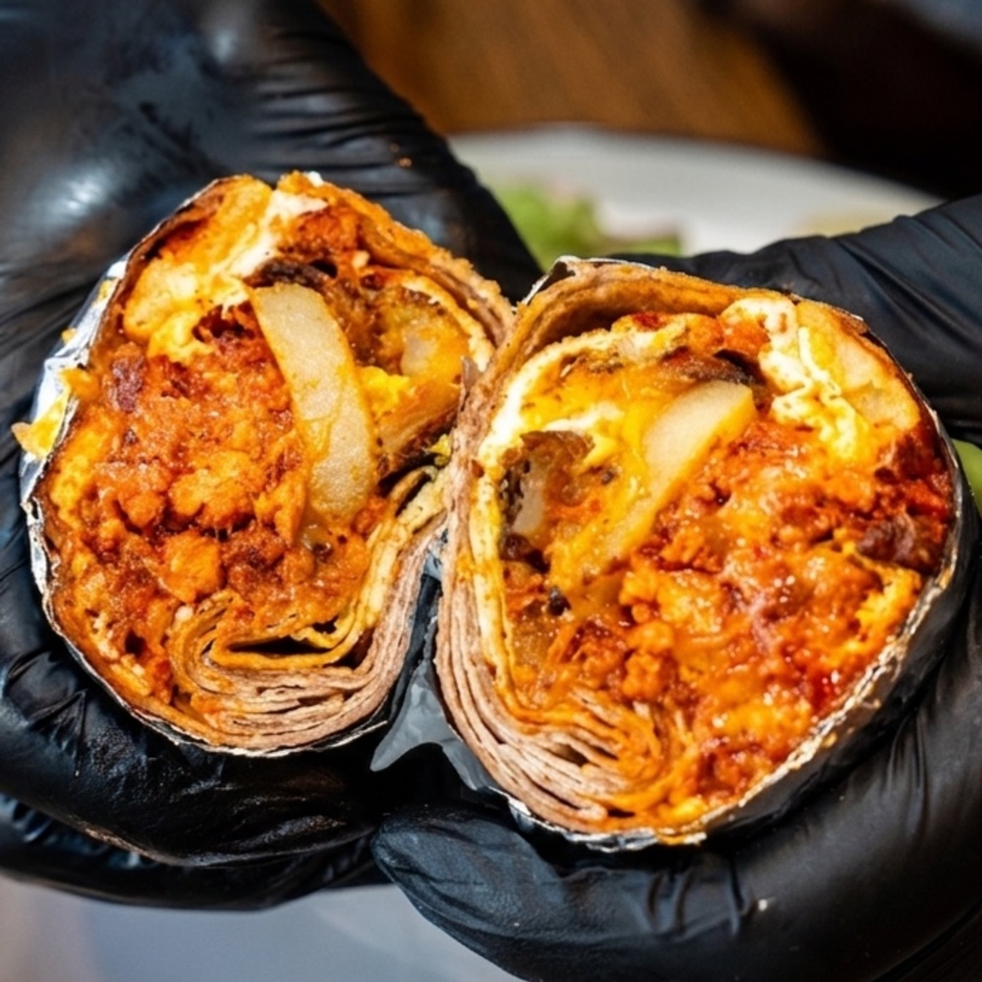 w#2. Chorizo Egg Potatoes Cheese