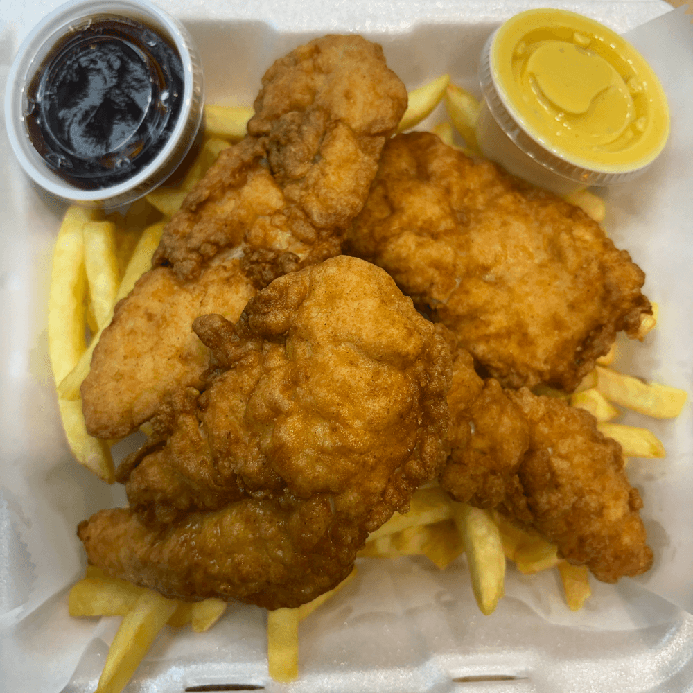 Chicken Finger Basket.