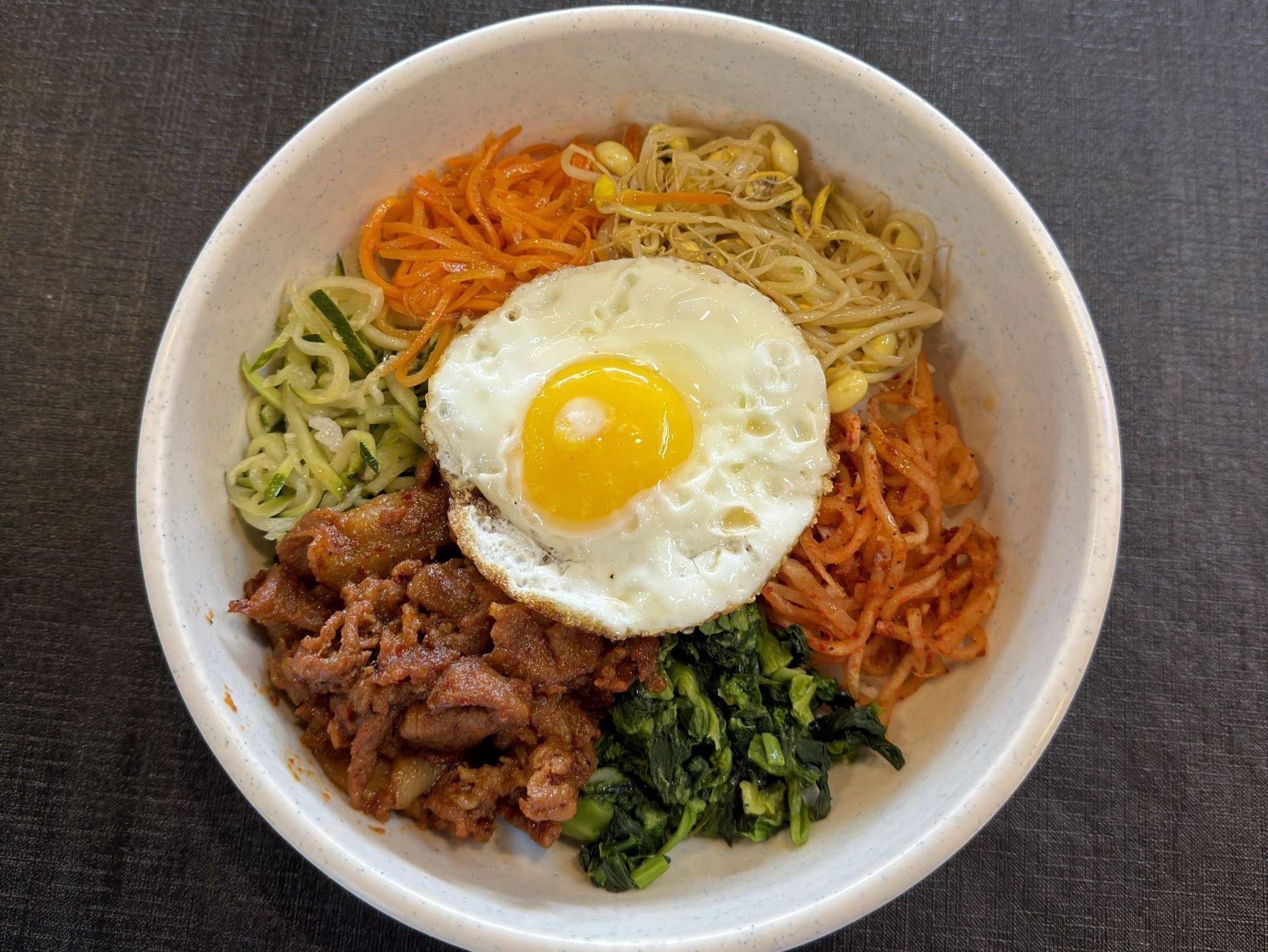 Spicy Pork Bulgogi Bibimbap