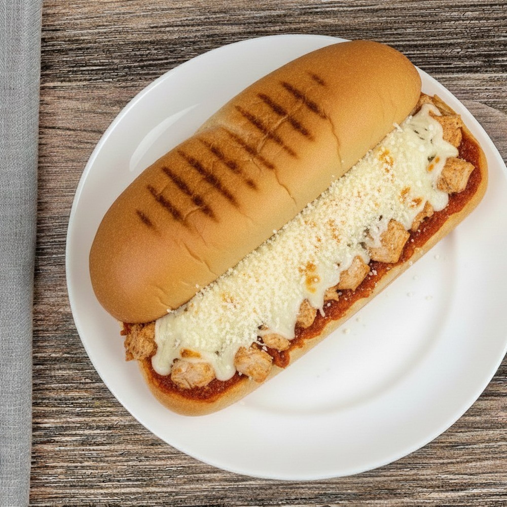 Hot Chicken Parmesan Sub