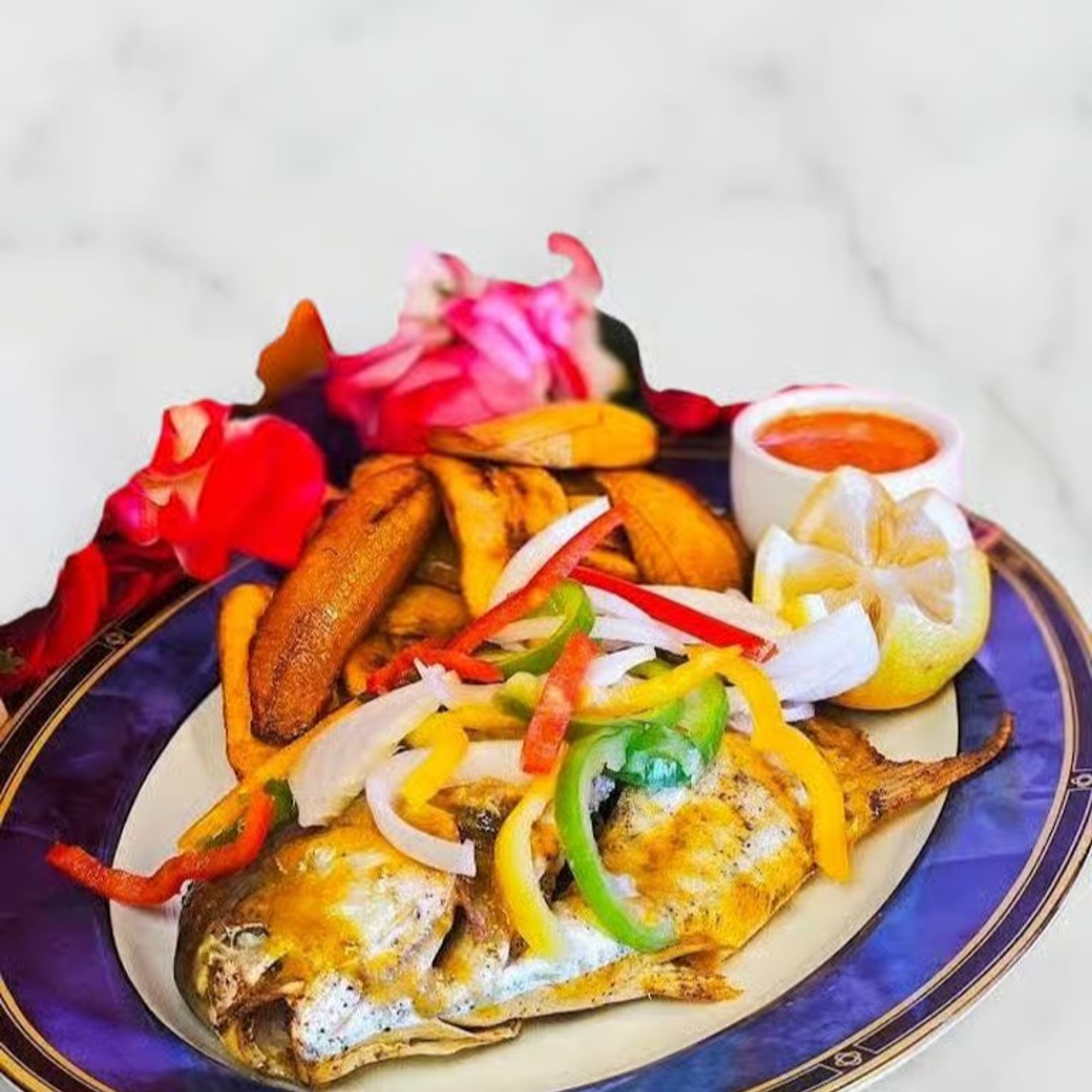 Grilled Pompano Fish